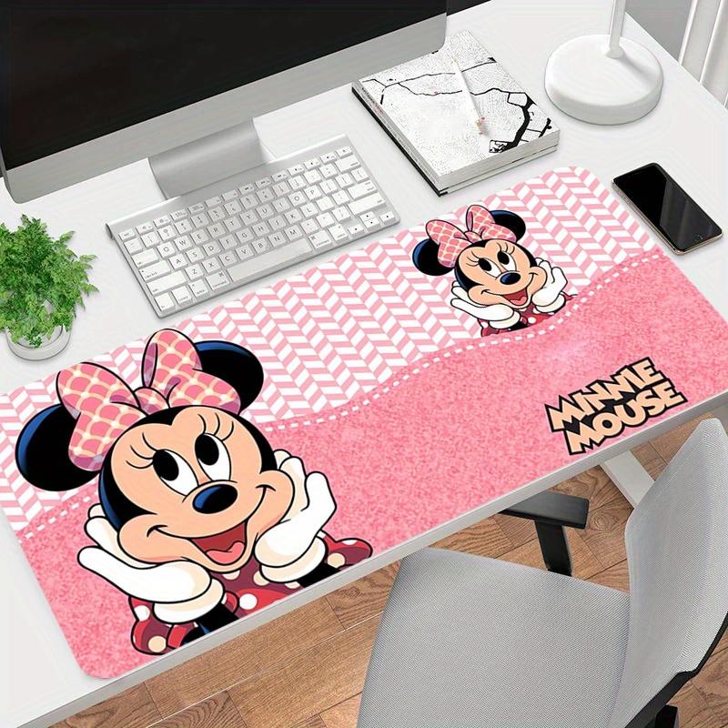 1pc Minnie Mouse Cartoon Character Cartoon Large Game Mouse Pad Non Slip Office Mousepad Y052006 30cmx60cm(11.8x23.6inch)