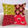 O-Orla Kiely Flower Pillow Case Cushion Cover Polyester Pillowcase Decorative Sofa Cushion Pillowcase Home Decor