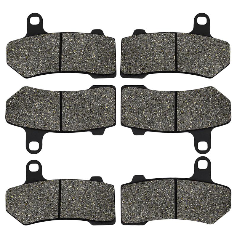 Front Rear Brake Pads for Harley V-Rod VRSCF VRSCX VRSCAW Street Night Rod VRSCR VRSCDX Road King FLHR Electra Street Glide FLHT