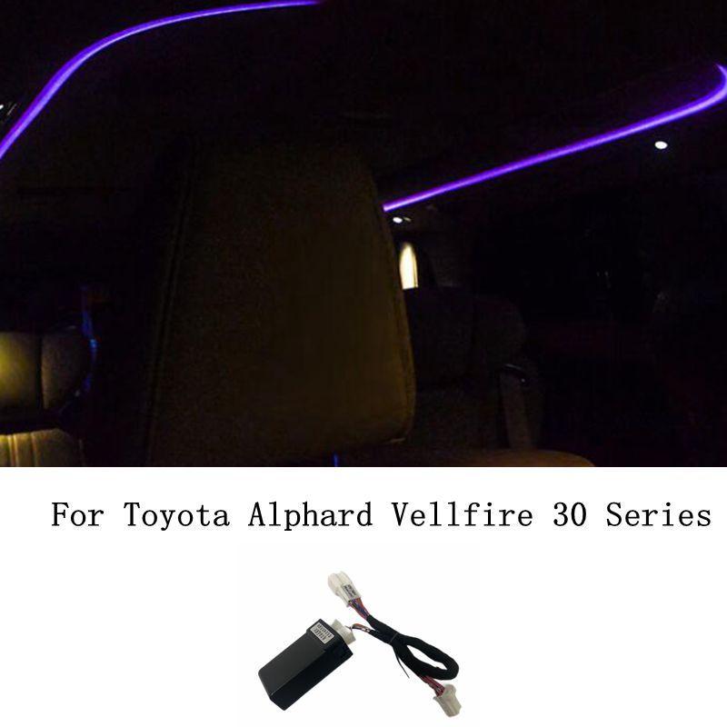 

Модуль постоянного света для подсветки салона крыши для Toyota Alphard Vellfire 30 Series 2015- Аксессуары с автоматическим изменением цвета Vellfire 15-20