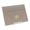 Dior S5130UWHC_M116 Card Case Beige Calfskin Women