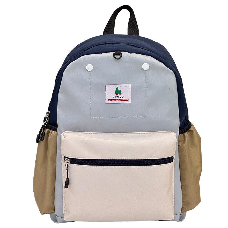 Schoolbag Japanese Children's Schoolbag Candy Color Light Contrasting Color Cute Anti-splashing Versatile Casual Primary School Student Backpack