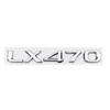 3D ABS Logo For Lexus GX470 LX570 LX600 RX350 RX300 Emblem Number Letters Sticker Car Trunk Badge Adhesive Decal Accessories AEM1