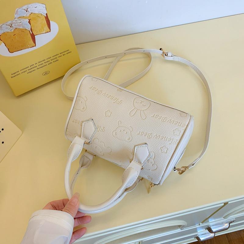 Tragbare Cartoon-Präge-Kissen-Tasche Frühling und Sommer Nische neue Mode Umhängetasche lässig trendige schräge Umhängetasche Damenhandtasche