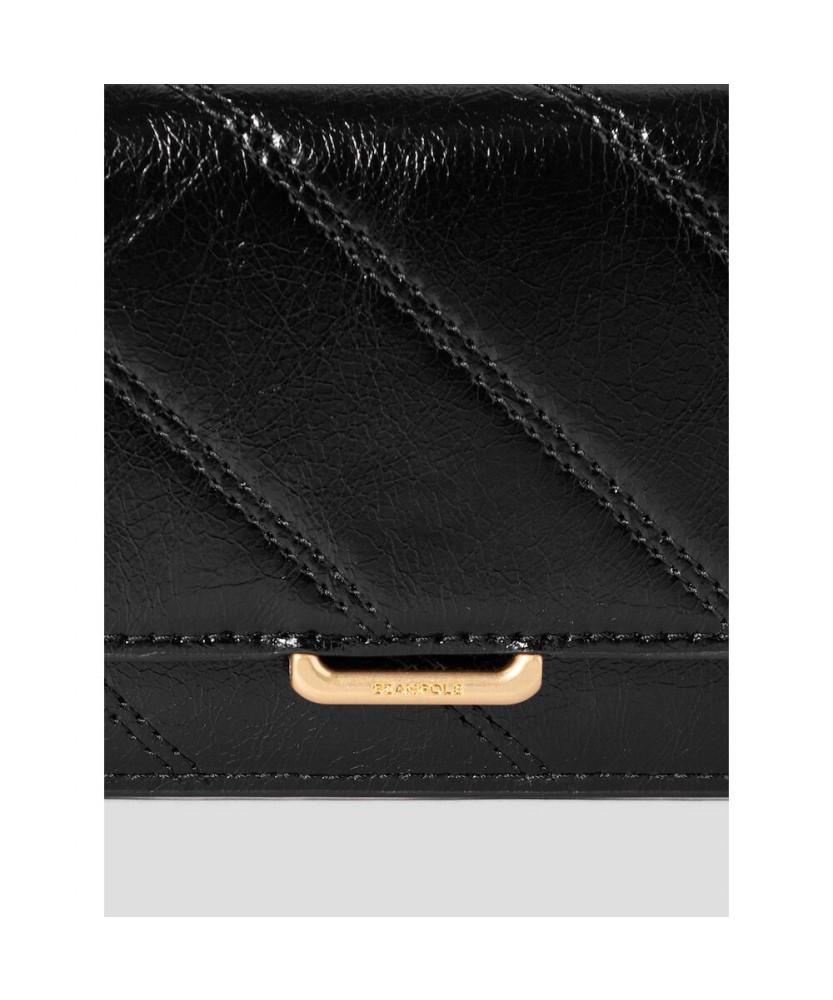 Beanpole Accessory Nora Quilted Slim Long Wallet - Black