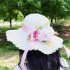Beach Straw Hat for Women In Summer with A Large Brim for Sun Protection and Shade Versatile for Travel UV Resistant and Large Brimmed Cool Hat