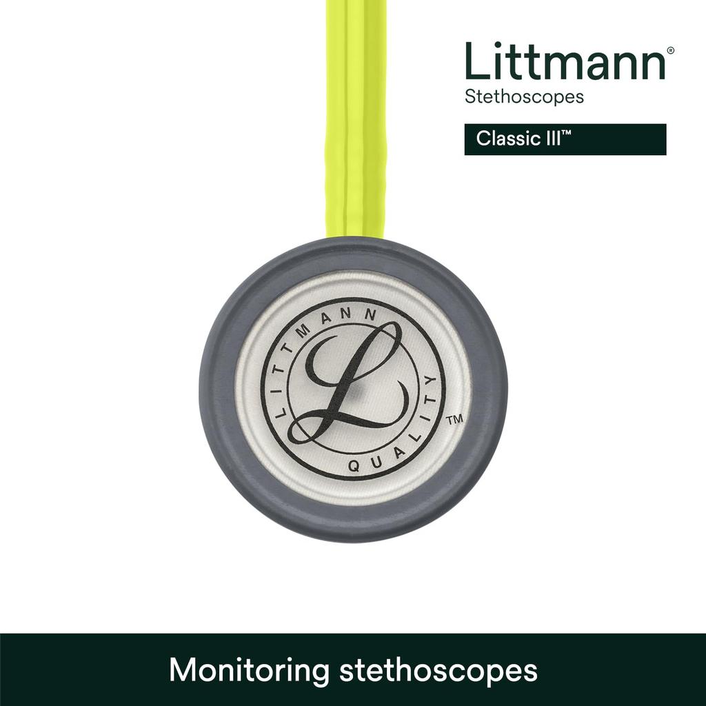 Littmann Classic III Stethoscope 5839 (Lemon Lime)