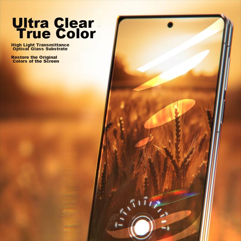 Tempered Glass Screen Protector for Huawei Mate X5, Mate X3 Phone Film, Foldable Screen, Curved Coverage, Ultra-Thin, Shatterproof Protective Film