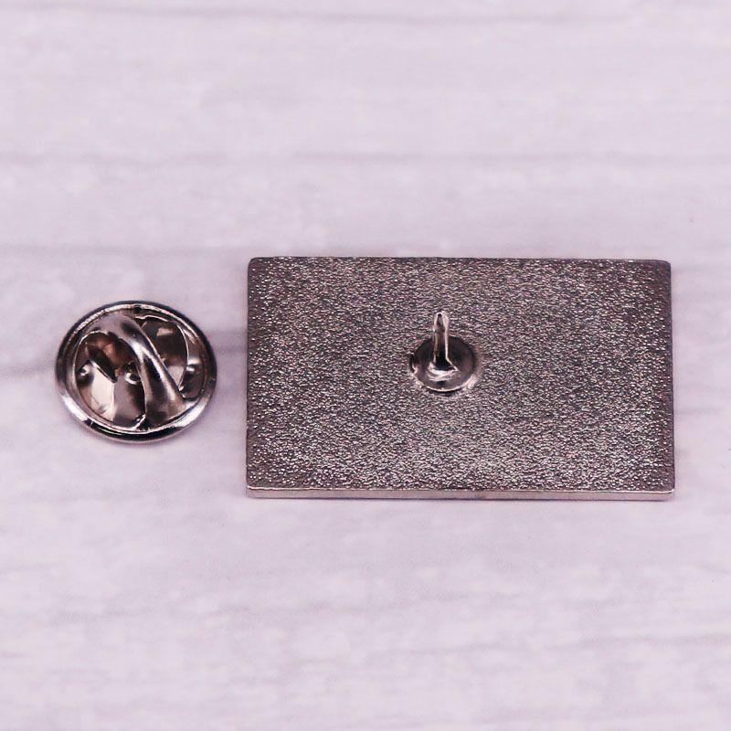 Belarusian Flag Brooch Commemorative Collection Badge Belarus Rectangular National Flag Brooch Crystal Drop Resin
