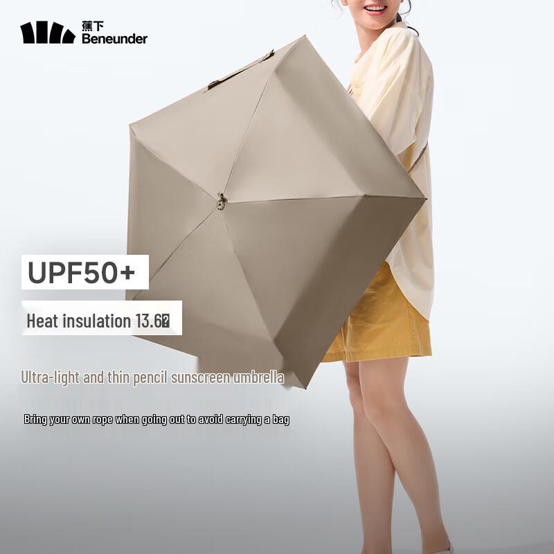 Beneunder BM531 Five-Fold UV Protection Pencil Umbrella