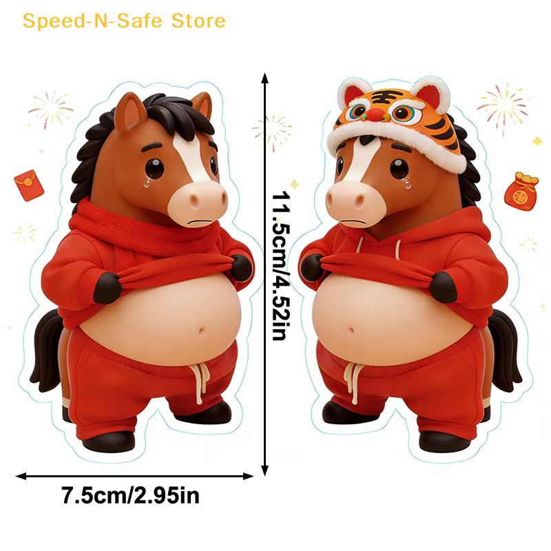 2Pcs Cute Shiba Inu Dog Cat Belly Sticker With A Soft Pink Background Silicone Self-Adhesive Sticker For Phone Car Decoration