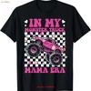 Groovy In My Monster Truck Mama Era Mom T Shirt Vintage Fashion Soft Casual Stretched Graphic Homme Stylish Vintage