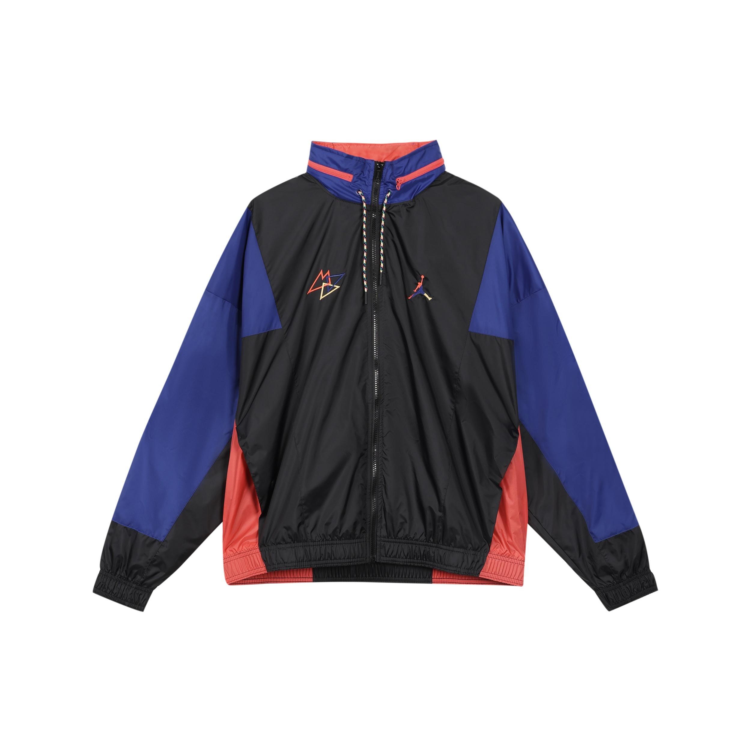 Air Jordan Sport Dna Embroidered Logo Colorblock Sports Woven Jacket Blue Men s DN3404-010 XXXL