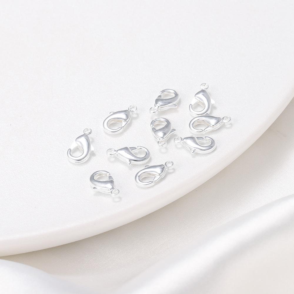 

14K Золотозберігаюча застібка-лобстер для браслетів та намист, наповнених 18K золотом - Аксесуари для виготовлення ювелірних виробів своїми руками 10x5mm, 10pcs, 3.5g