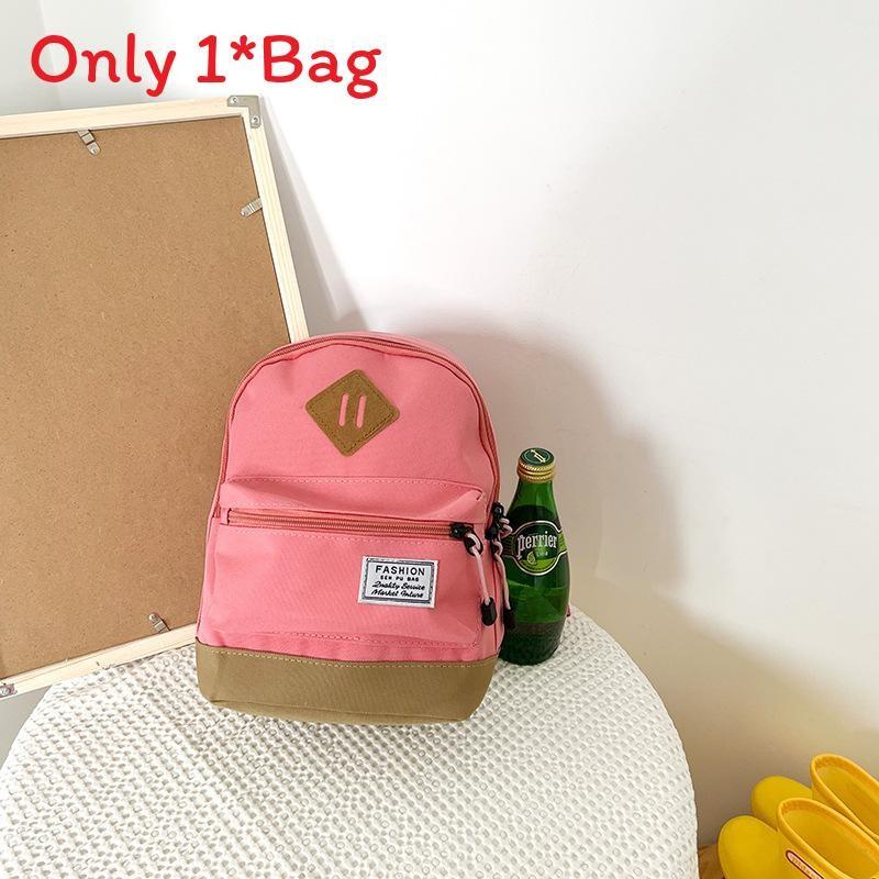 Backpack Canvas Unisex For Preschool Outings Schoolbag Fashion Gift Lightweight