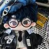 In Stock 20cm Plush Doll Outfit Cool Police Puppy & Kitten Costume Set for Boy Dolls – Clothes Only, No Doll