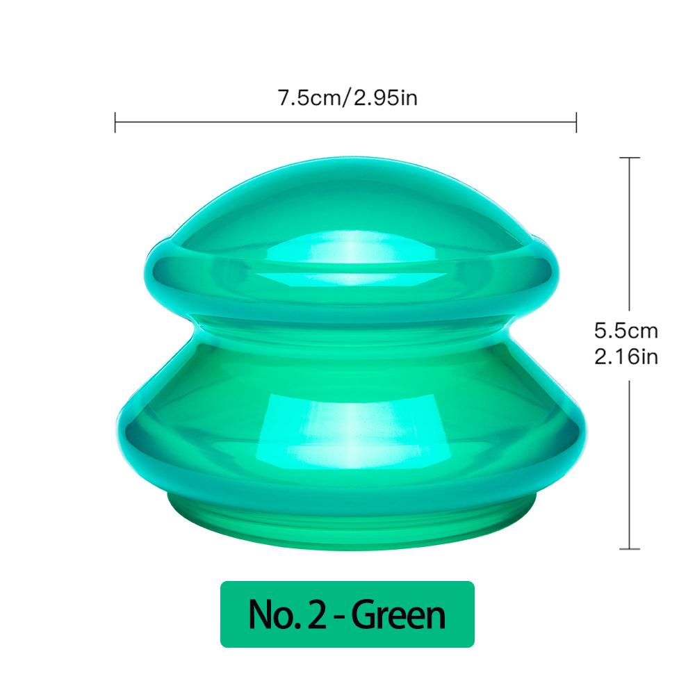 1Pcs Silicone Massage Body Cups Anti Cellulite Suction Cup Chinese Vacuum Cuppings Massager for Face Skin Lifting Body Relaxtion
