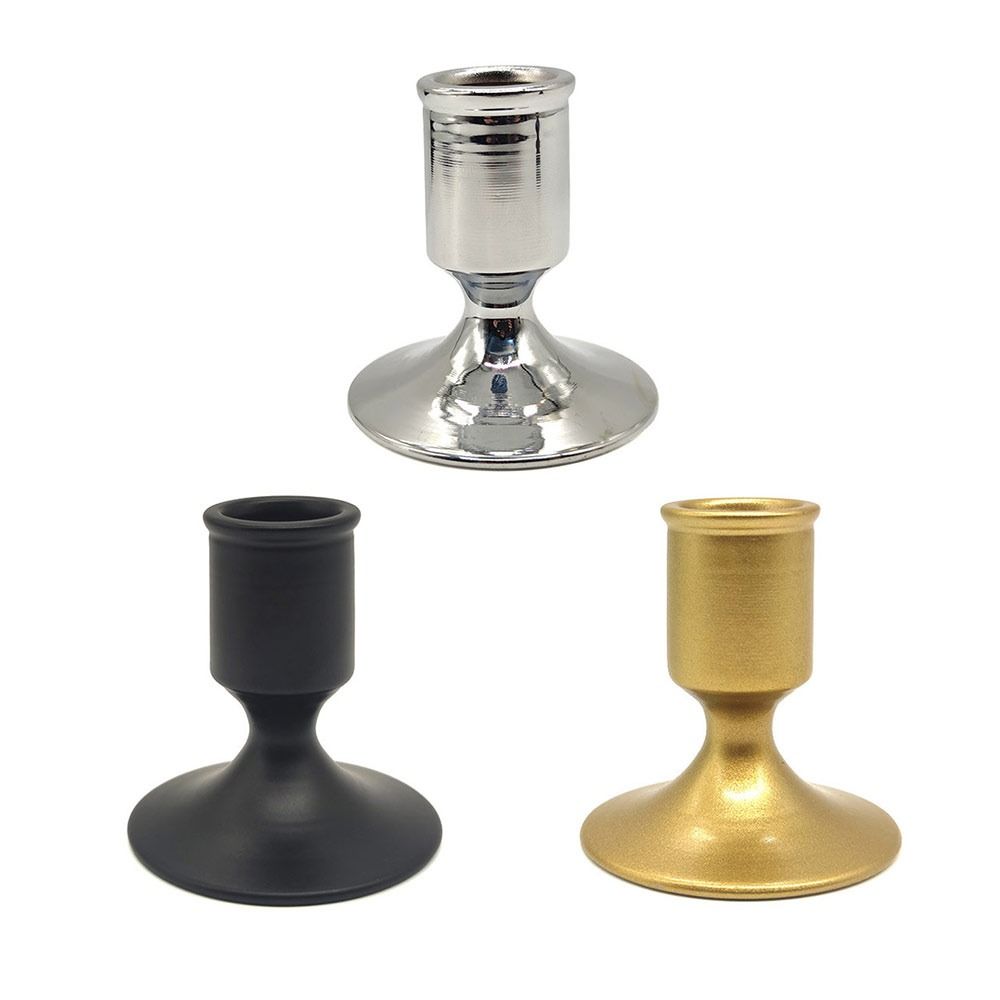 Metal Taper Candlestick Holders Table Centerpiece Candle Stands  Home Decoration