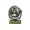 High speed vibration outdoor fan 6-inch digital display Large capacity camping fan phone charger