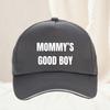 Lustige Unisex-MÜTTER GUTER JUNGE Aufdruck Unisex Mode Humor Unisex Damen Verstellbare Mütze Outdoor Baseballkappe