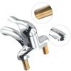 Double-Hole Basin Hot And Cold Water Faucet Bathroom Sink Mixing Valve Switch