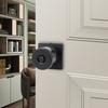 Matte Black Privacy Door Knobs for Bedroom and Bathroom With Square Rosettes Designs for Homeowners and Enthusiasts