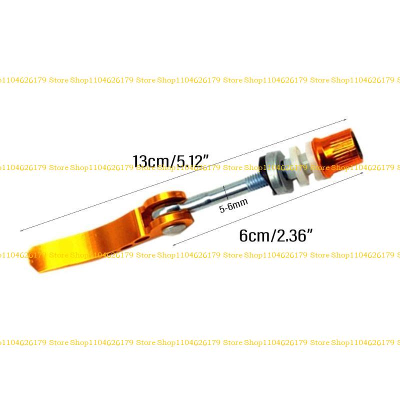 A1A2 Bike Clamp Bike Lock Clamp Aluminum Alloys Post Lock Clamp