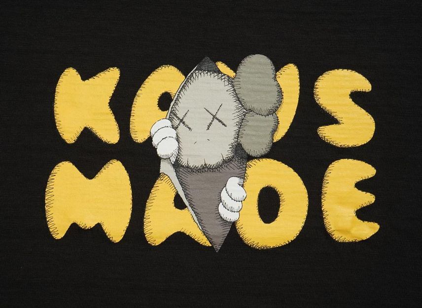 HUMAN MADE X KAWS Kaws Made Graphic T-Shirt #1 Black