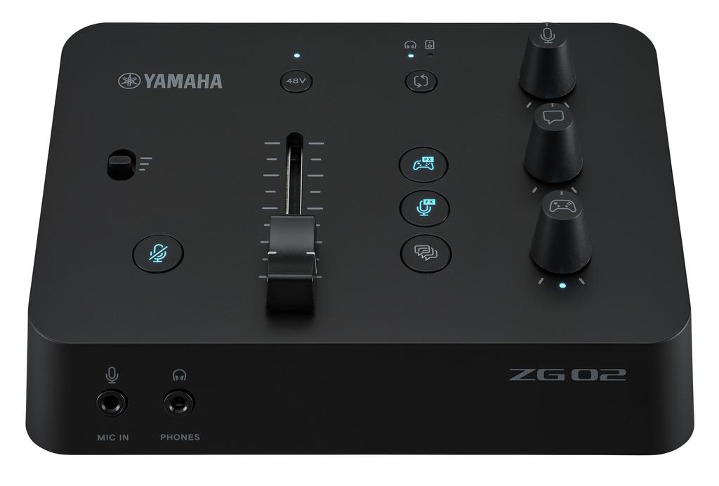 YAMAHA Audio Mixer Game Streaming Mixer ZG02 Game/Distribution