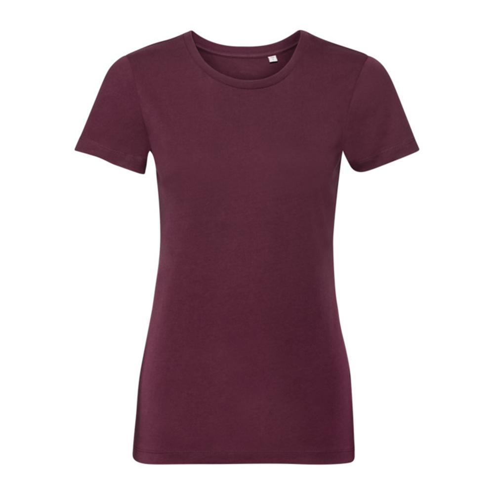 Russell Pure Organic Womens/Ladies T-Shirt