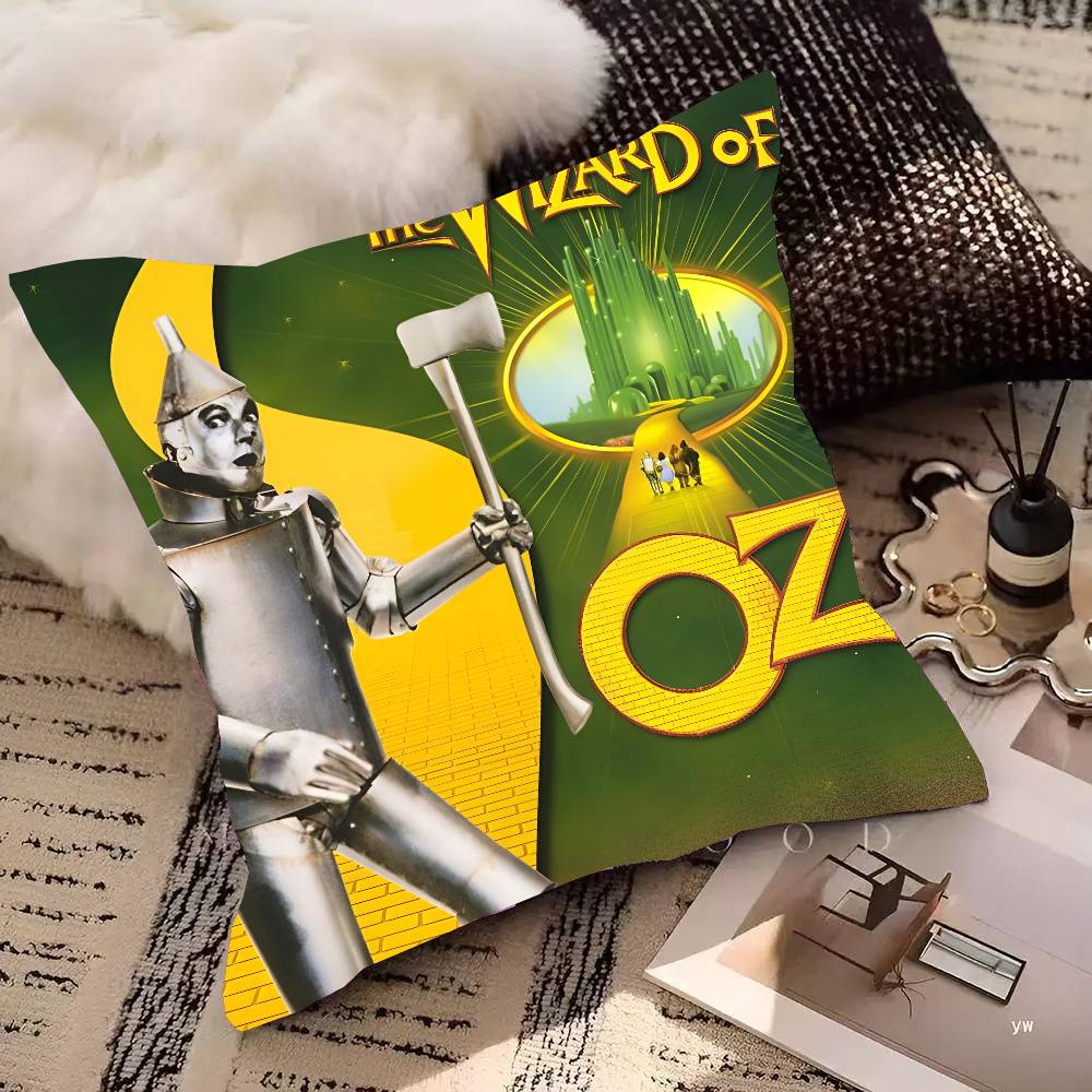 T-The Wonderful Wizard Of Oz Pillow Case Square Pillow Bedroom Sofa Leisure Comfort Cushion Car Living Room Home Decoration