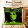 Singer CCharlis XCX Cushion Cover Natural Linen Organic Fabric DoubleSided Printing Sofa Home Decor Gift Pillow Case