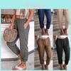 Womens High Waist Loose Cotton Harem Pants With Comfortable And Fashionable Ninth Design