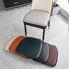 Trendy 40*43cm Seat Cushion Waterproof Faux Leather Chair Cushions Easy Clean Non Slip Chair Pads Office Chairs