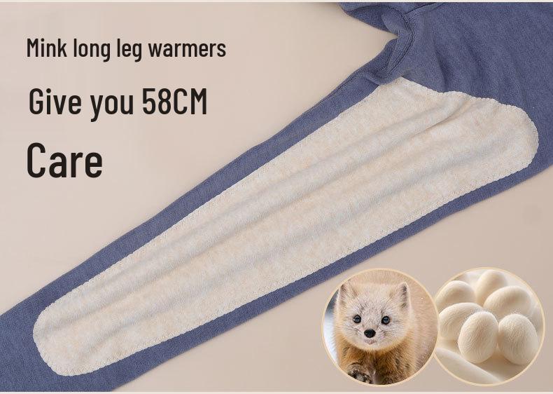 Men's and Women's High Waist Winter Velvet Lined Pants: Thickened Knee Pads, Warm Cotton Wool Base Layer, Autumn Thread, Silk Touch.