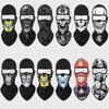 Warmer Skull Print Multi-function Headwear Moto Full Face Mask Helmet Liner Motorcycle Balaclava