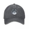 Grey Wolf Baseball Cap Fashion Beach Kids Hat Birthday Beach GirlS Hats Unisexs