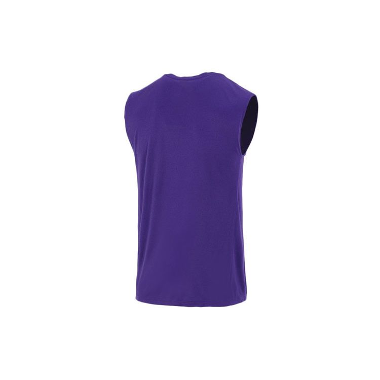Nike Los Angeles Lakers Basketball Sleeveless Training T-Shirt Men Tops Purple DM3228-547