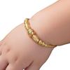 Cross-border Children's Fashion: Gold Pull-string Beaded Bracelet for Baby - Stylish Gift & Accessory