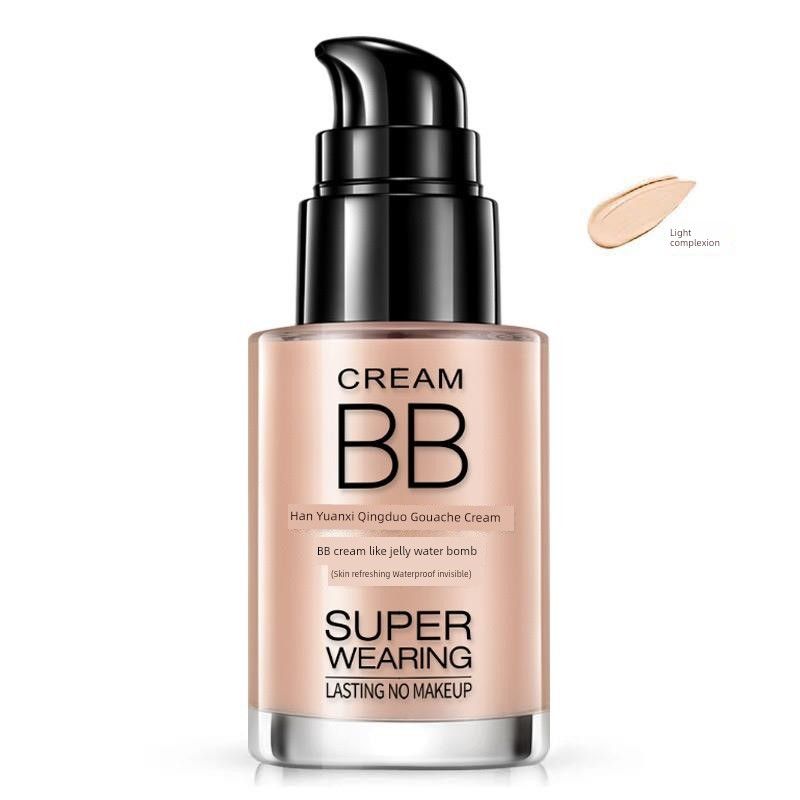 

Genuine Goods Men Cosmetics Suit Full Set Boys Liquid Foundation Makeup a Complete Set of Students BB Cream Nature Concealer Bb Cream Light Skin Tone