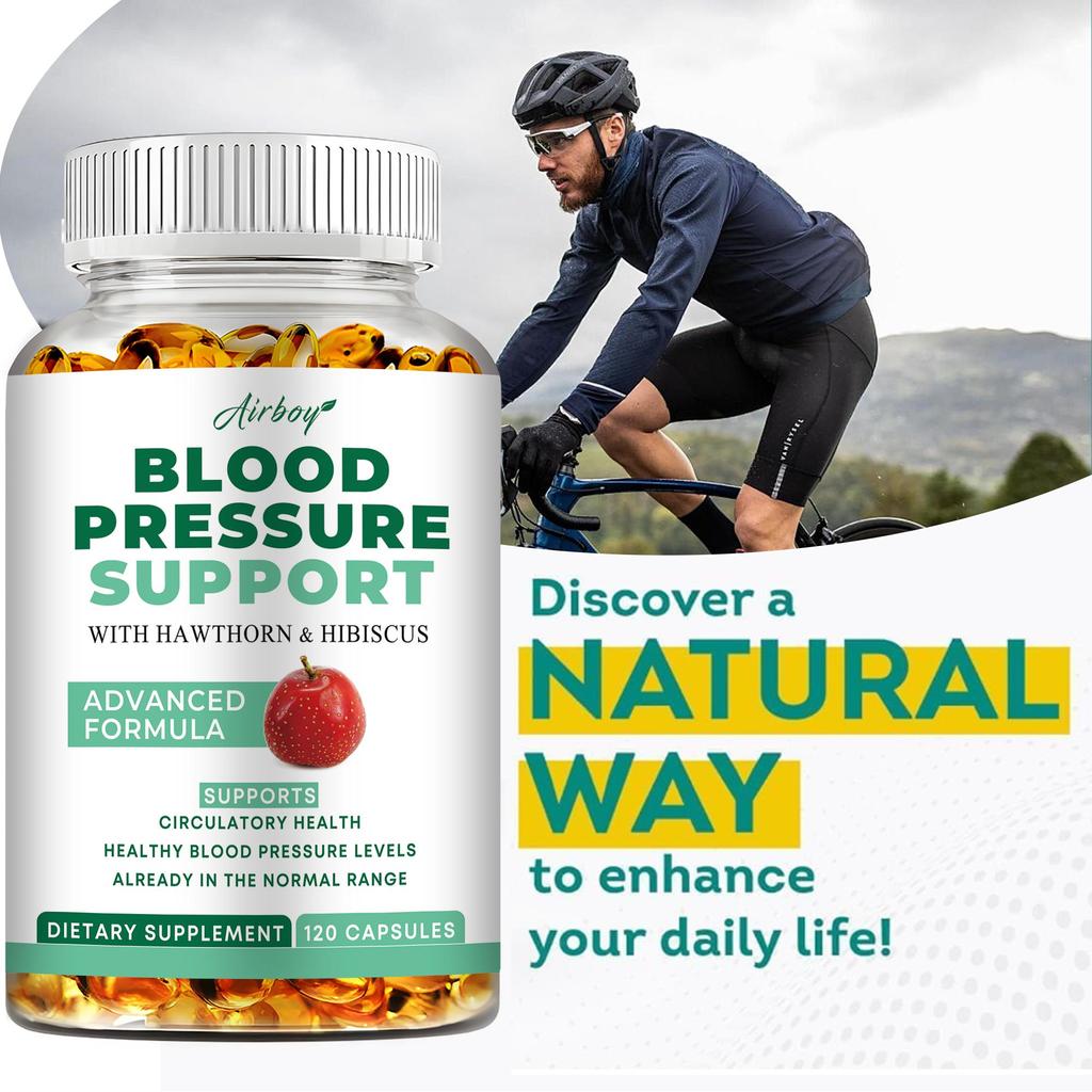 Airboy Hawthorn and Roselle Extract Capsules - Blood Circulation Health
