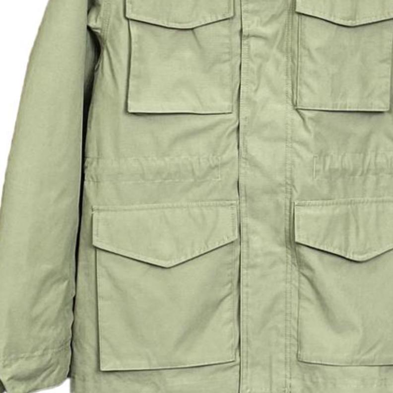 Timberland Solid Color Outdoor Casual Sports Zip Stand Collar Long Sleeve Three In One Jacket Men jackets Green A2MR2-590