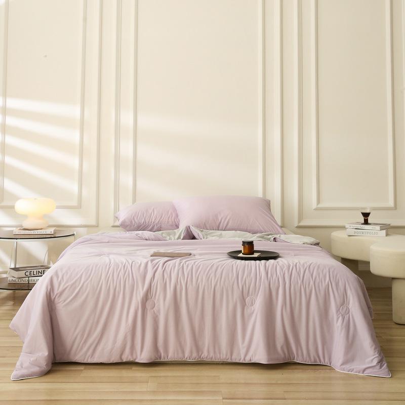 

Летнее одеяло из нейлона класса А «Ледяной шелк» - Прохладное, машинная стирка, одеяло для кондиционера 1.5 x 2.0 m