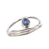 Natural Kyanite Gemstone Handmade 925 Sterling Silver Jewelry Ring Size 5.5 B4S94