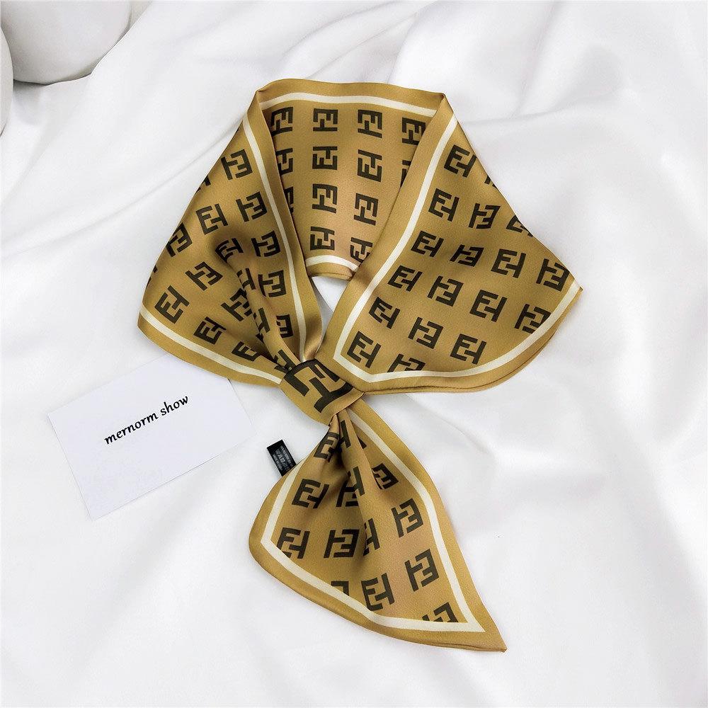 Nové šatky Hodvábne šatky Dámska jarná a jesenná sezóna Dlhé dekoratívne profesionálne šatky Letné tenké štýly spárované s košeľami Štýlové