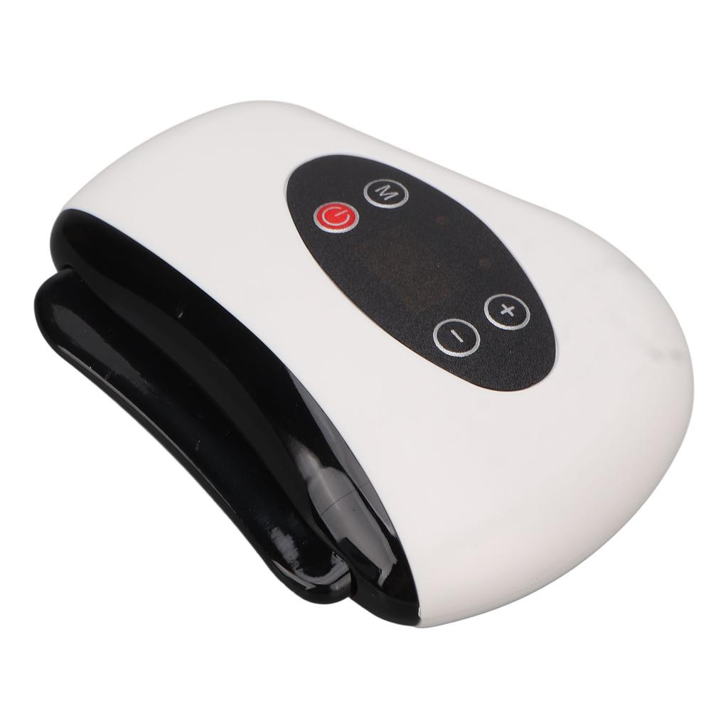 Elektronische Gesichts-Guasha-Maschine Heizung Vibration 12 Stufen Meridian-Massage Tragbar LED-Bildschirm