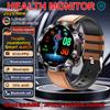 2025 New Smart Watch For Men Health Blood PressureBlood Oxygen Uric Acid Fitness Tracker Watches Bluetooth Call ECG Smartwatch