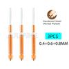 For Creality Hi Nozzle Creality K2 Plus Nozzle Unicorn Quick-Swap 0.4 0.6 for Creality K2 Plus Hotend 3D Printer Accessories