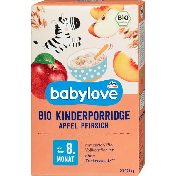 Dm Babylove Babylove Oatmeal Apple Peach 200G (8 Months)
