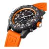 Herren Multifunktions-Quarz-Uhr mit sechs Zeigern, 42-mm-Zifferblatt, wasserdicht – orange